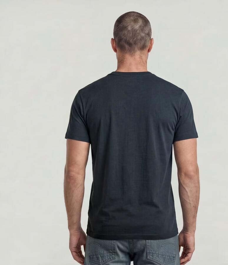 G-Star RAW Base-S T-Shirt Donkerblauw Heren - Foto 8