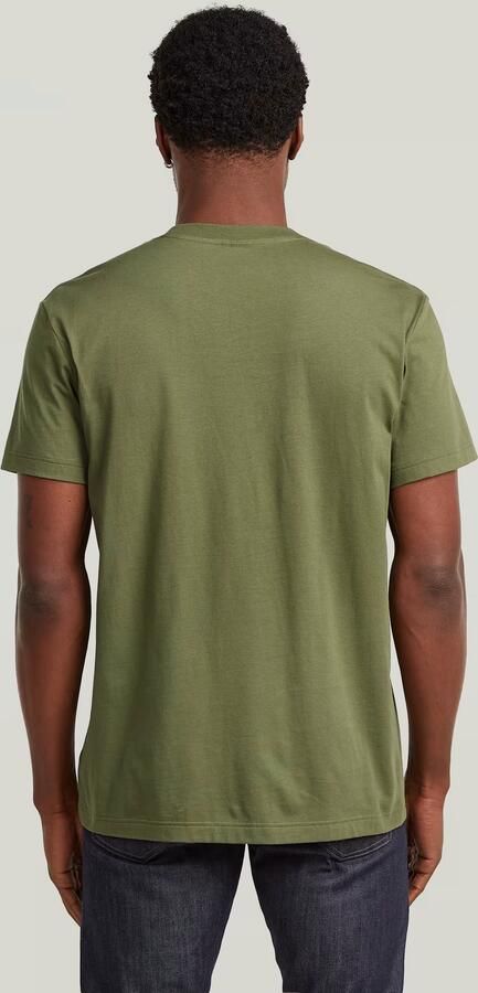 G-Star RAW Base-S T-Shirt Groen Heren - Foto 3