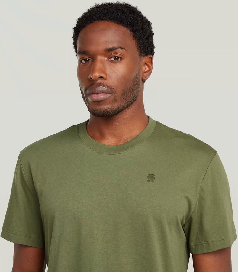 G-Star RAW Base-S T-Shirt Groen Heren - Foto 5