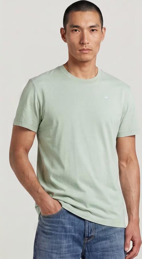 G-Star RAW Base-S T-Shirt Groen Heren - Foto 5