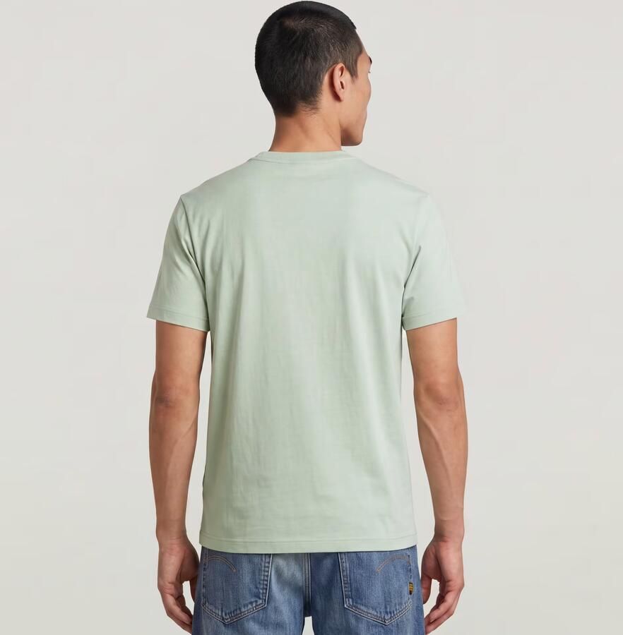 G-Star RAW Base-S T-Shirt Groen Heren - Foto 4