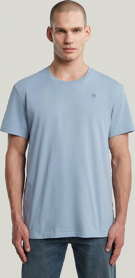 G-Star RAW Base-S T-shirt Lichtblauw Heren - Foto 7