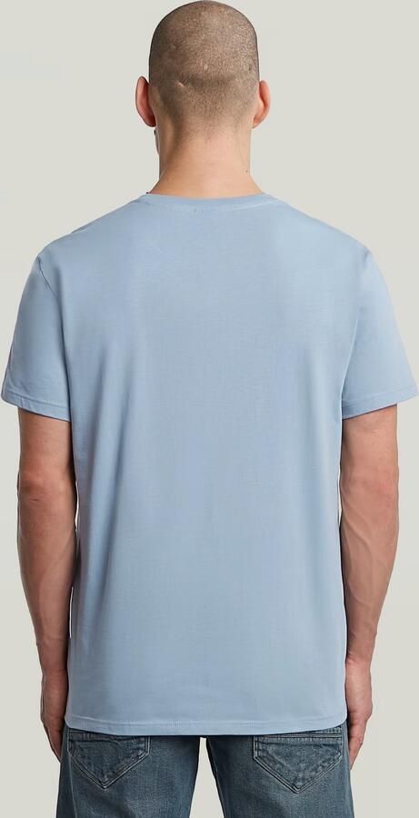 G-Star RAW Base-S T-shirt Lichtblauw Heren - Foto 4