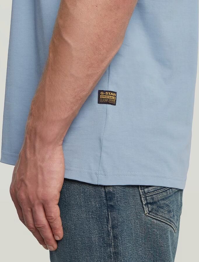 G-Star RAW Base-S T-shirt Lichtblauw Heren - Foto 2