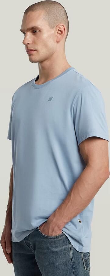 G-Star RAW Base-S T-shirt Lichtblauw Heren - Foto 5