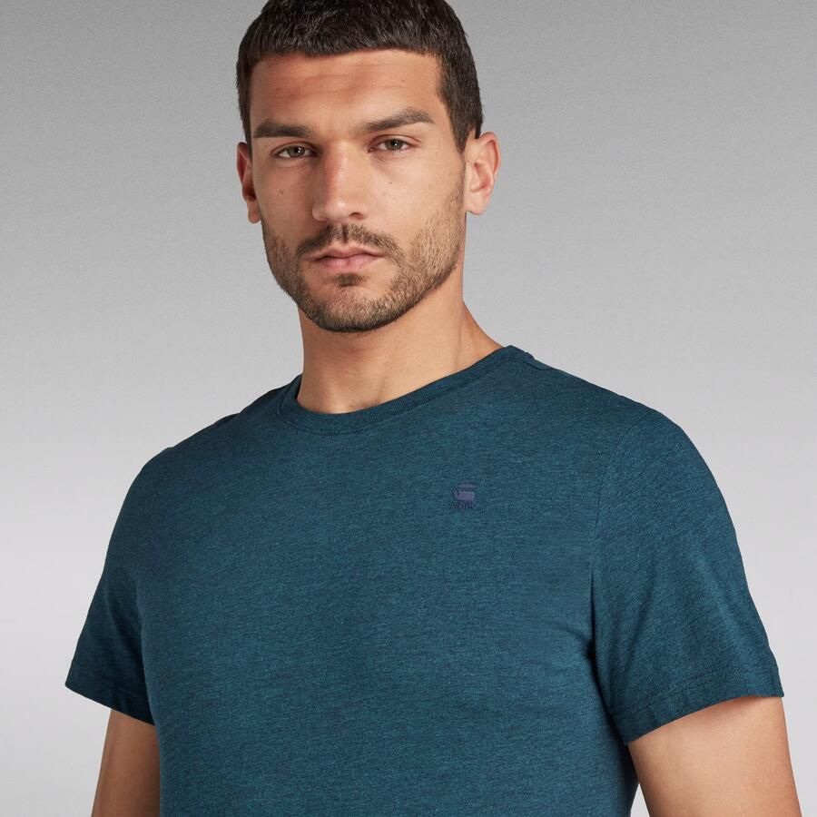 G-Star RAW Base-S T-Shirt Midden blauw Heren - Foto 4
