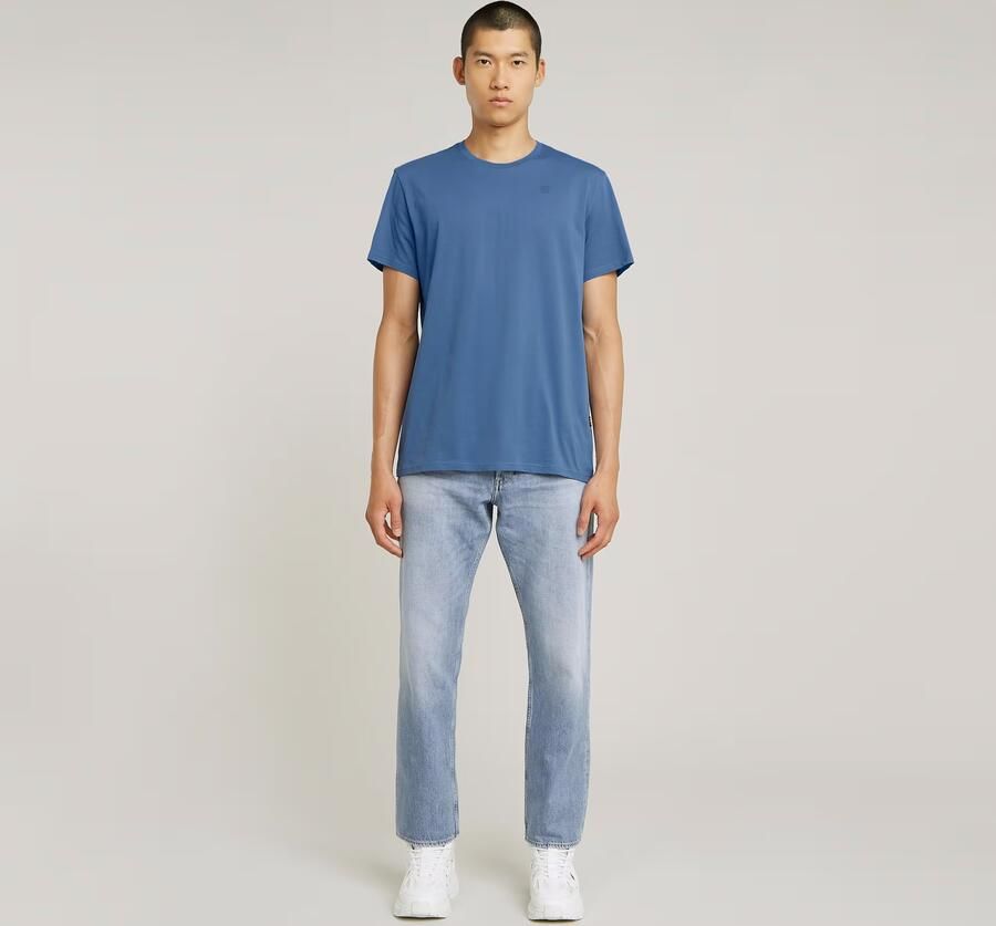 G-Star RAW Base-S T-Shirt Midden blauw Heren - Foto 6