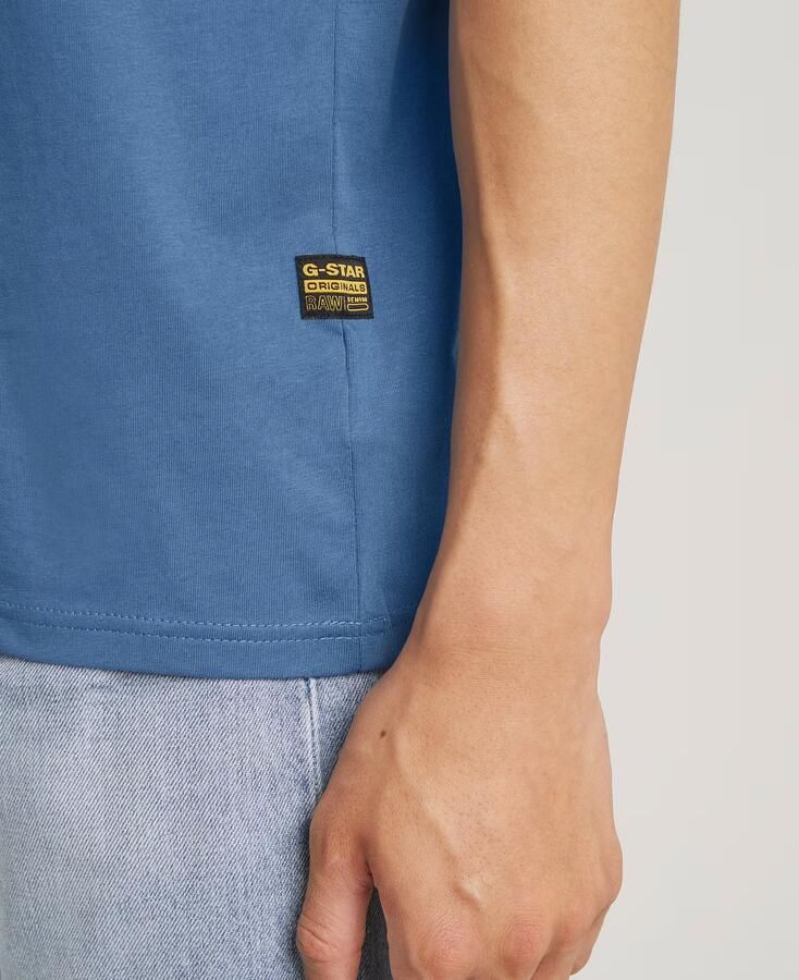 G-Star RAW Base-S T-Shirt Midden blauw Heren - Foto 8