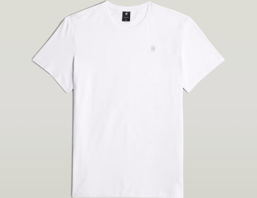G-Star Raw T-shirt D16411 336 CASE-S R T-110 WHITE - Foto 7