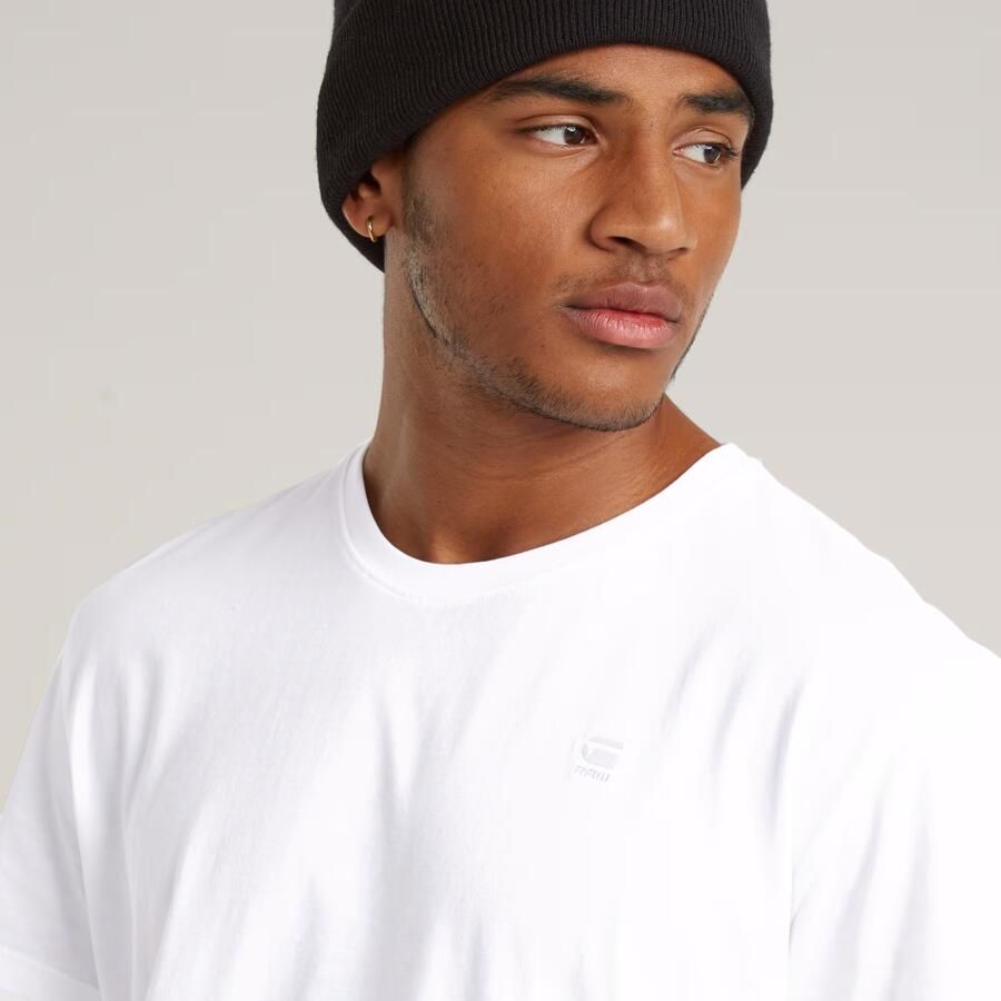 G-Star Raw T-shirt D16411 336 CASE-S R T-110 WHITE - Foto 3