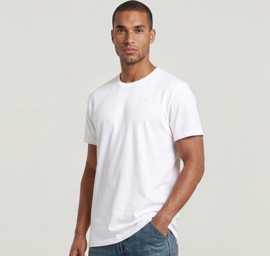 G-Star Raw T-shirt D16411 336 CASE-S R T-110 WHITE - Foto 7
