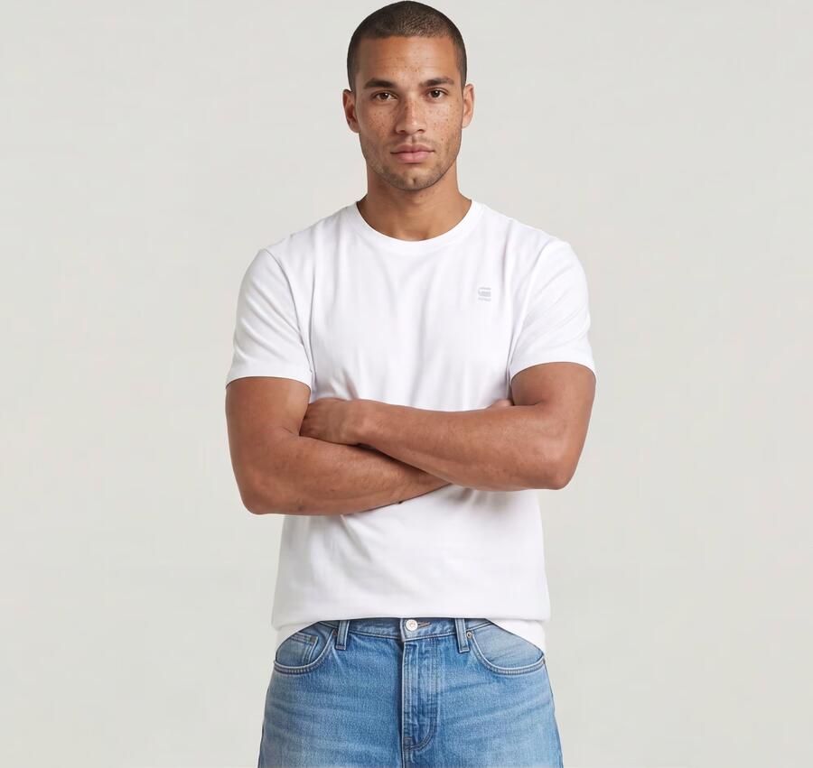 G-Star Raw T-shirt D16411 336 CASE-S R T-110 WHITE - Foto 6