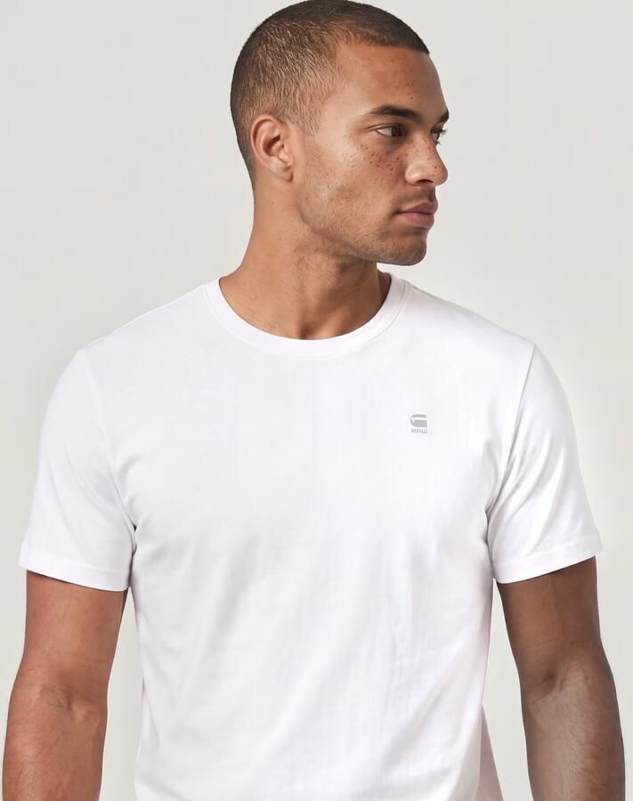 G-Star Raw T-shirt D16411 336 CASE-S R T-110 WHITE - Foto 8