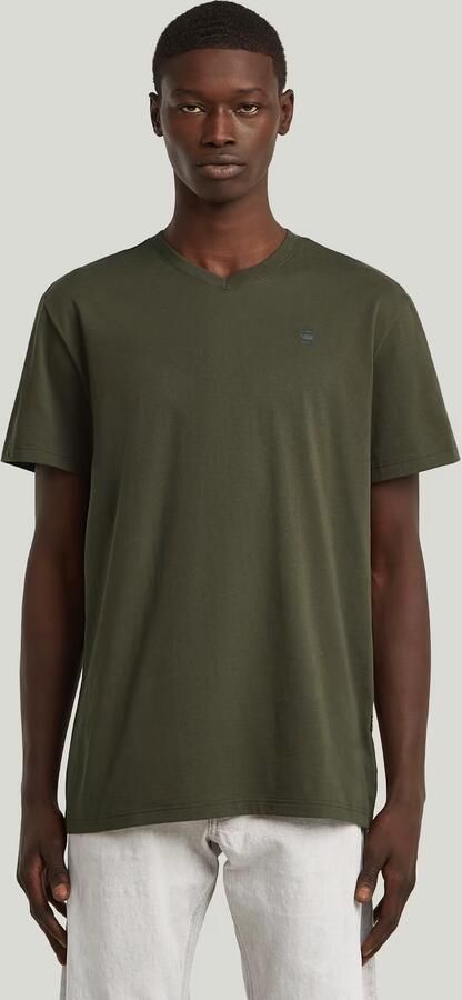 G-Star RAW Base-S V T-Shirt Grijs Heren
