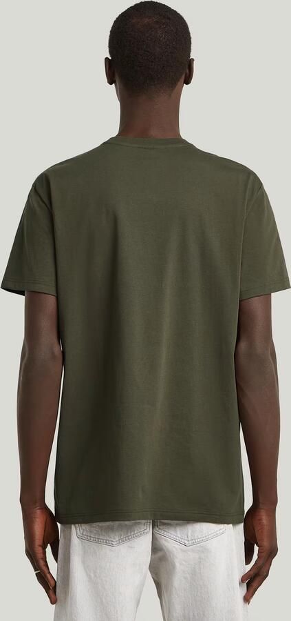 G-Star RAW Base-S V T-Shirt Grijs Heren - Foto 7