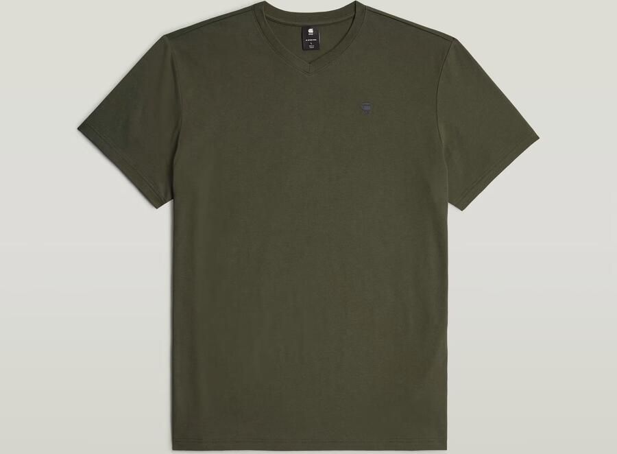 G-Star RAW Base-S V T-Shirt Grijs Heren - Foto 4