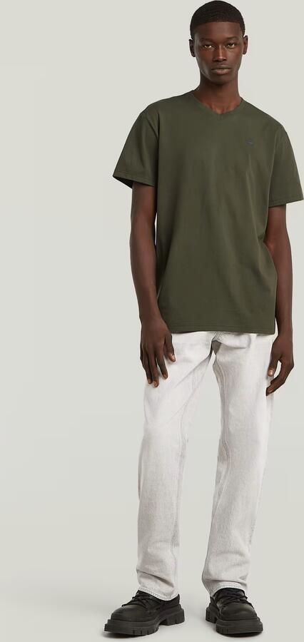 G-Star RAW Base-S V T-Shirt Grijs Heren - Foto 6