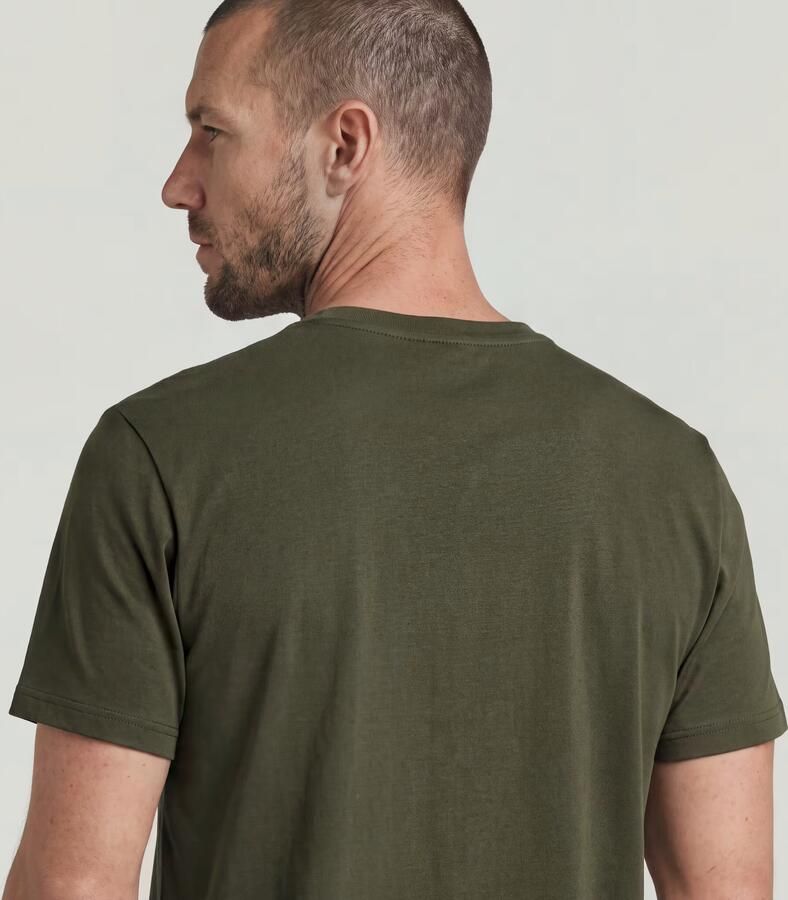 G-Star RAW Base-S V T-Shirt Grijs Heren - Foto 4