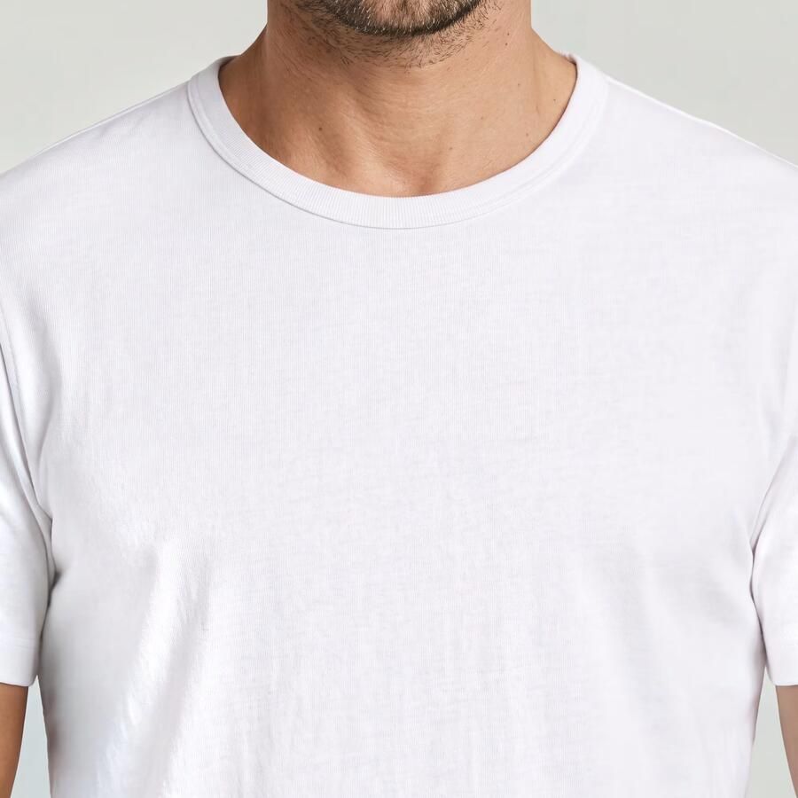 G-Star RAW Base Shrunken Slim T-Shirt Wit Heren - Foto 2