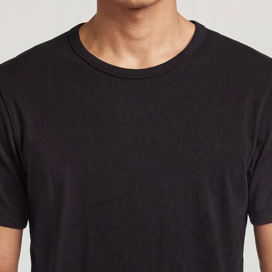 G-Star RAW Base Shrunken Slim T-Shirt Zwart Heren - Foto 2