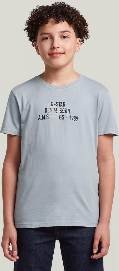 G-Star RAW Base Sleeveless T-Shirt voor jongens Lichtblauw jongens