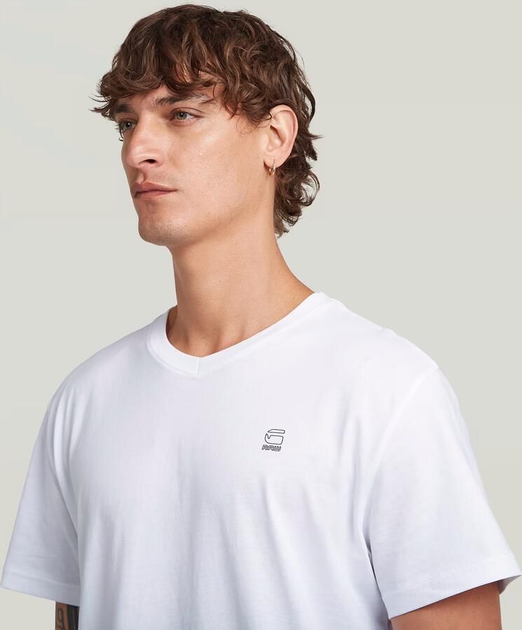 G-Star RAW Base T-Shirt 2-Pack Meerkleurig Heren - Foto 2