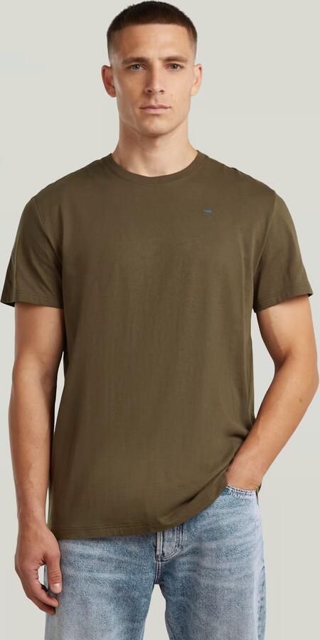 G-Star RAW Base T-Shirt Bruin Heren