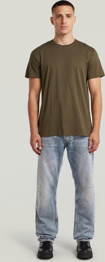 G-Star RAW Base T-Shirt Bruin Heren - Foto 7