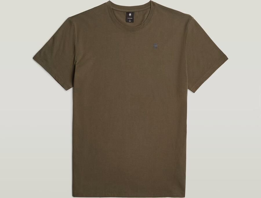 G-Star RAW Base T-Shirt Bruin Heren - Foto 4