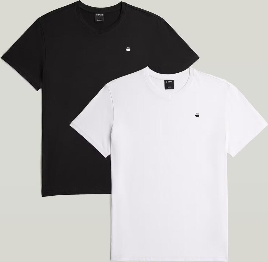 G-Star RAW Base T-Shirt Set Van 2 Meerkleurig Heren - Foto 3