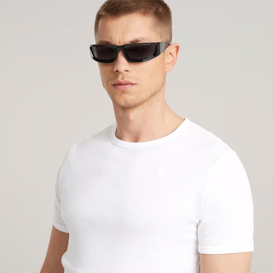 G-Star Set van 2 t-shirts met korte mouwen Base r t White Heren - Foto 5
