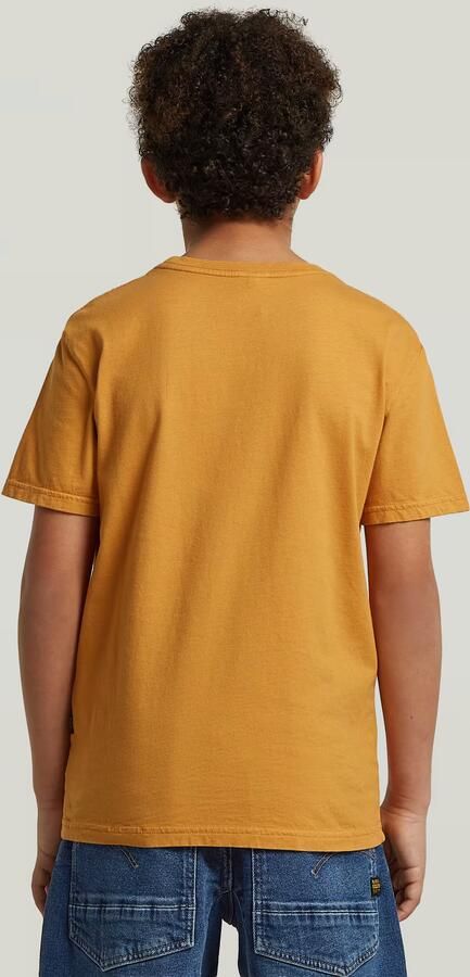 G-Star RAW Base T-Shirt voor jongens Geel jongens - Foto 5