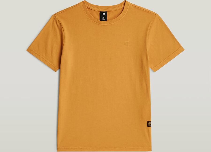 G-Star RAW Base T-Shirt voor jongens Geel jongens - Foto 3