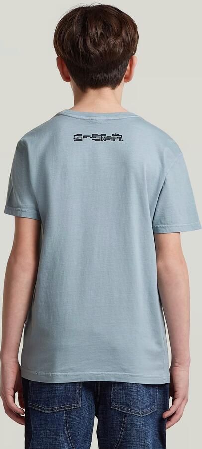 G-Star RAW Base T-Shirt voor jongens Lichtblauw jongens - Foto 5