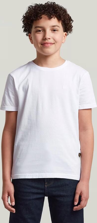 G-Star RAW Base T-Shirt voor jongens Wit jongens - Foto 4
