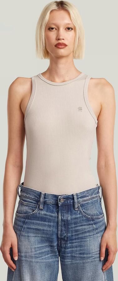 G-Star RAW Base Tanktop Beige Dames - Foto 6