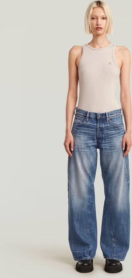 G-Star RAW Base Tanktop Beige Dames - Foto 3