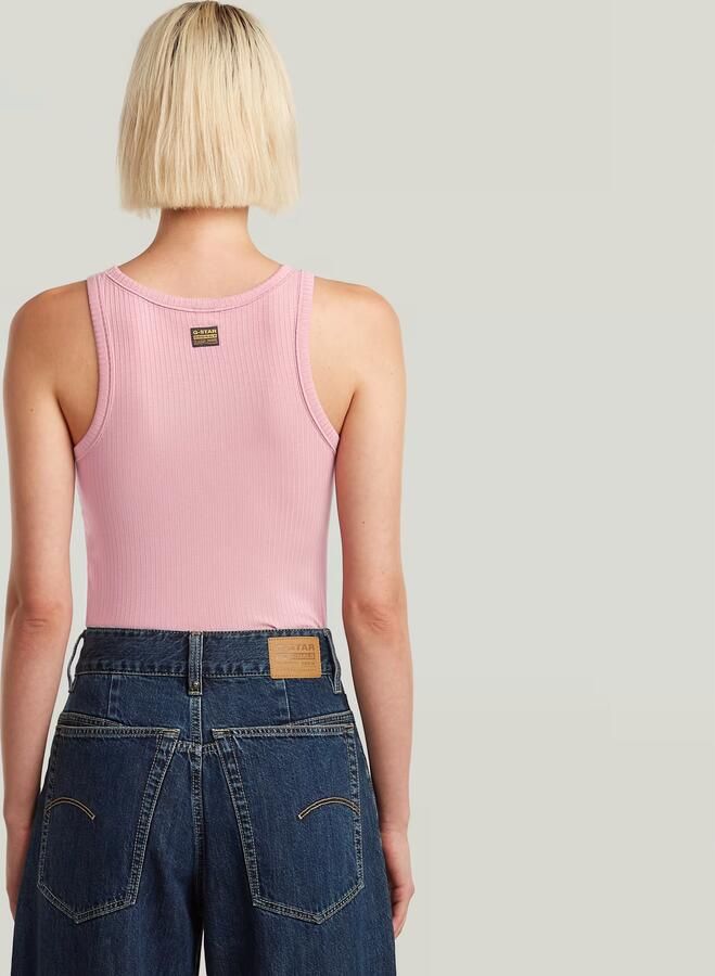 G-Star RAW Base Tanktop Roze Dames - Foto 2