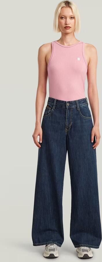 G-Star RAW Base Tanktop Roze Dames - Foto 6