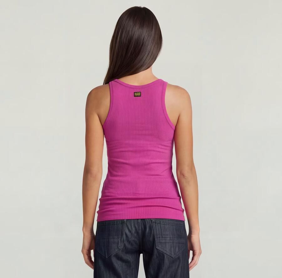 G-Star RAW Base Tanktop Roze Dames - Foto 3