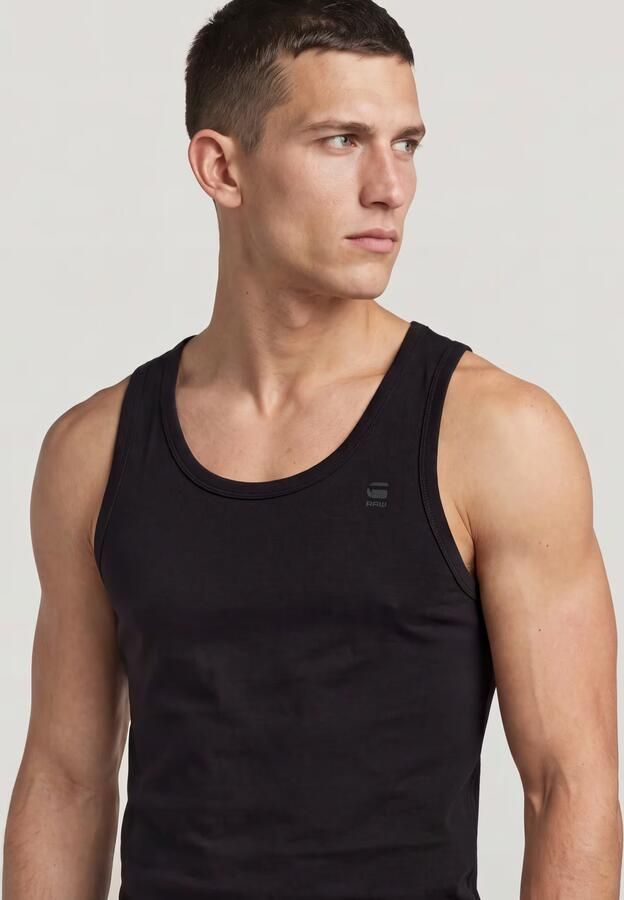 G-Star RAW Base Tanktop Set Van 2 Zwart Heren - Foto 6