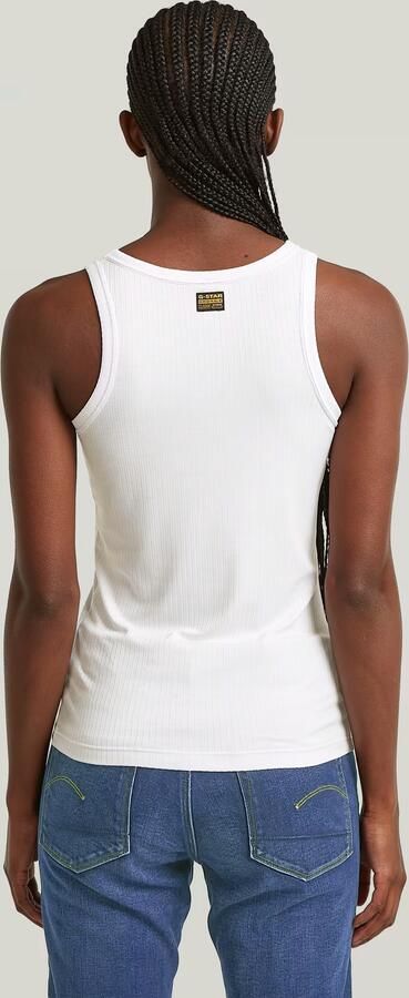 G-Star RAW Base Tanktop Wit Dames - Foto 7