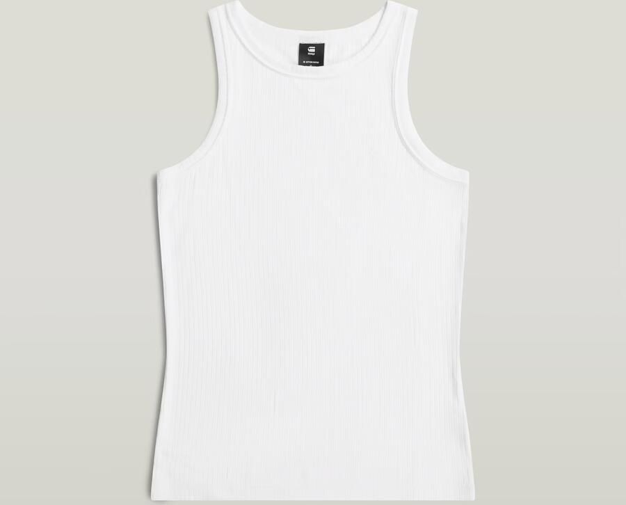 G-Star RAW Base Tanktop Wit Dames - Foto 3