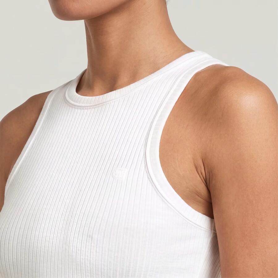 G-Star RAW Base Tanktop Wit Dames - Foto 3