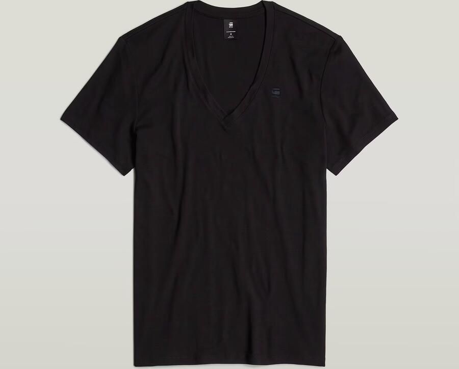 G-Star RAW Base V-Hals T-Shirt Set Van Twee Zwart Heren - Foto 5