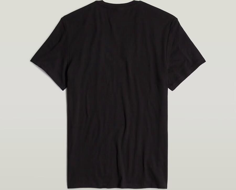 G-Star RAW Base V-Hals T-Shirt Set Van Twee Zwart Heren - Foto 5