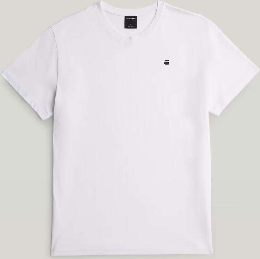 G-Star RAW Base V T-shirt Wit Heren - Foto 3