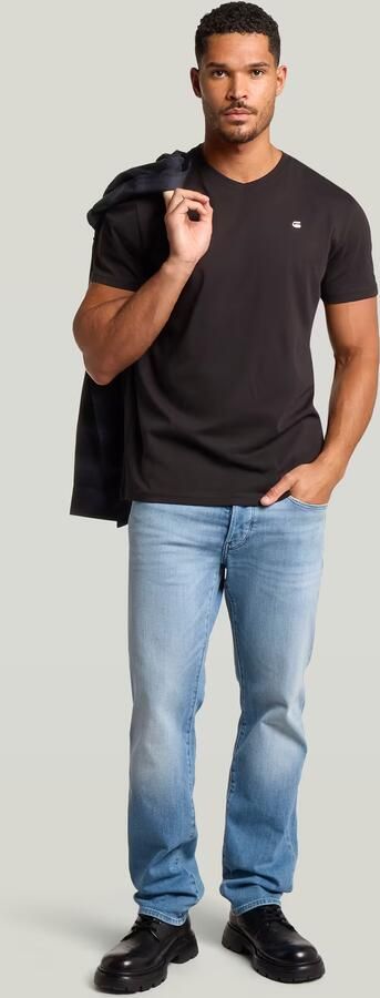 G-Star RAW Base V T-shirt Zwart Heren - Foto 5