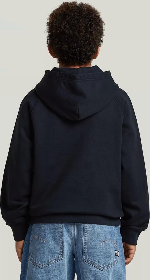 G-Star RAW Basic Coll Hoodie voor jongens Donkerblauw jongens - Foto 5