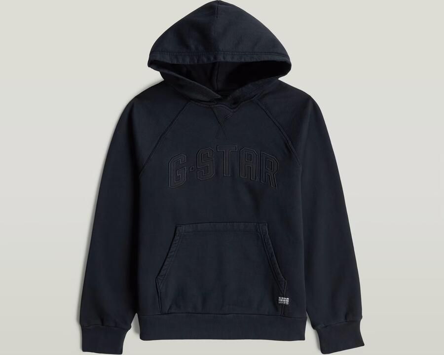 G-Star RAW Basic Coll Hoodie voor jongens Donkerblauw jongens - Foto 3